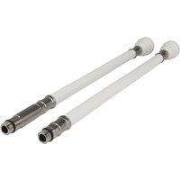 John Guest White PVC Hose Mono 300mm X 15mm X m10 (Pack Of 2)