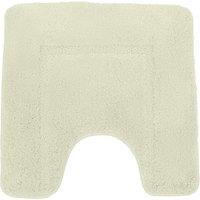 Velosso Cashmere Feel Bath/ Pedestal Mat Anti Slip Bathmats in Cream | Size: Small