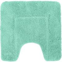 Velosso Cashmere Feel Bath/ Pedestal Mat Anti Slip Bathmats in Aqua | Size: Large
