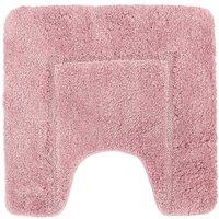 Velosso Cashmere Feel Bath/ Pedestal Mat Anti Slip Bathmats in Baby Pink | Size: Large