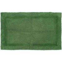 Homescapes Luxury Extra Large Bath Mat Reversible 1600GSM 100% Cotton, 70 x 120cm in Light Green | Size: 70 x 120 cm