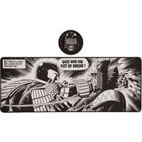 2000 AD Judge Dredd Large Non-Slip Desk Pad & Coaster Set
