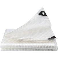 SPETLEK 2mx3m Clear Heavy Duty Tarpaulin Waterproof Cover | Size: 1.25kg