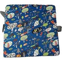 PAWNORA Sponge Pad Seat Cushion Forest Animal in Blue