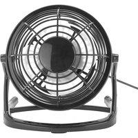 PAWNORA Portable USB Desk Fan Small Quiet 2pcs in Black
