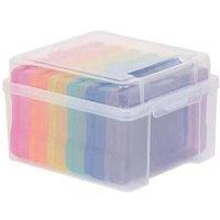 PAWNORA 7x5 Photo Case 800 Picture Storage Box Organiser Album in Clear