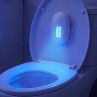 FORGEVIO Mini Toilet Sterilizer LED Toilet Light UV in White | Size: 180 cm width x 180 cm drop