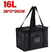 SPETLEK 16L Cooling Cooler Cool Bag Box Extra Large Picnic in Black