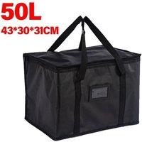 SPETLEK 50L Cooling Cooler Cool Bag Box Extra Large Picnic in Black