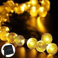 SPETLEK Warm white 8m SOLAR POWERED RETRO BULB STRING LIGHTS
