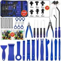 SPETLEK 439Pcs Car Trim Removal Pry Tool Molding Kit Panel Door in Blue | Size: 1000mm x 400mm