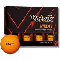 Volvik ViMat Golf Balls in Orange