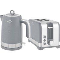 Rolipo Grey Textured Kettle & Toaster Set 1.7L