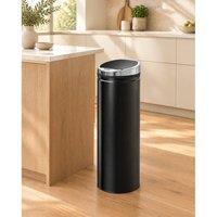 STILVORA 50 Litre Sensor Bin with Motion Detection in Black