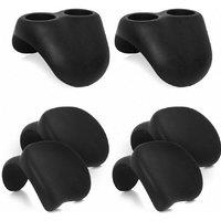 Wave Spas Wave Comfort Pack | 2 Drinks Holders, 4 Head Rests for Hot Tubs & Spas in Black