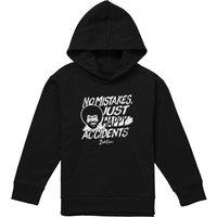Bob Ross Happy Accidents Youth Kidss Pull-Over Hoodie, Black | Size: 5-6 Years