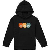 Bob Ross Traffic Light Youth Kidss Pull-Over Hoodie, Black | Size: 5-6 Years