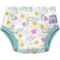 Bambino Mio NEW: Reusable Potty Training Pants - Elite Design in Light Green | Size: 4-5 Years