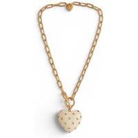 Michael Nash Jewelery Women's Celestine Mother Of Pearl Resin Heart Pendant