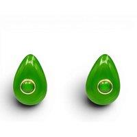 Michael Nash Jewelery Women's Rosamund Green Resin Pierced Earrings