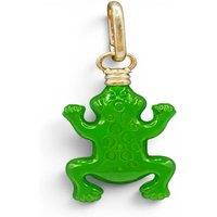 Michael Nash Jewelery Women's Jade Green Frog Charm