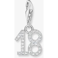 THOMAS SABO Women's Silver 18 Cubic Zirconia Charm 2134-051-21