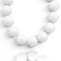 Michael Nash Jewelery Women's Lucy White Gumball Necklace