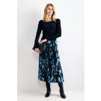Phase Eight Women's Riley Knit Dress in Teal | Size: 8