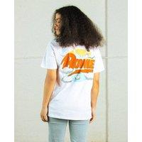 Supacult Women's David Bowie Clouds Music T-Shirt in Ecru | Size: 2XL