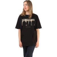 Supacult Women's Garbage Band Photo Music T-Shirt in Charcoal | Size: 2XL