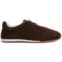 Dune London Women's 'Elora' Suede Trainers in Brown | Size: 7