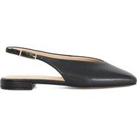 Dune London Women's 'Heartbeat' Leather Ballet Pumps in Black | Size: 8