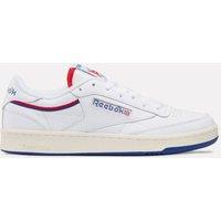 Reebok Women's Club C 85 Trainers White/Cobalt Blue/Red | Size: 5