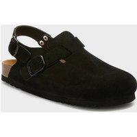 Scholl Women's Fae Backstrap Cork Sandals Black | Size: 38