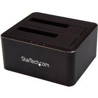 StarTech.com Dual-bay Usb 3.0 To Sata Hard Drive Docking Station in Black