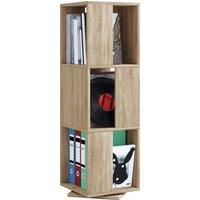 VCM Office Shelf File Rack Rotatable Pen XL in Natural