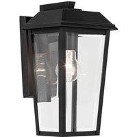 Netlighting Mathus Small Wall Lantern Black IP44