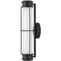 Netlighting Saylor Small Integrated LED Wall Light Matte Black 3000K IP44