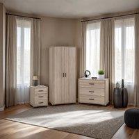 Seconique Oliver Trio Set in Light Oak