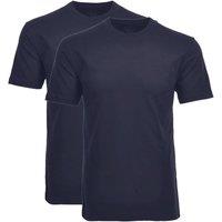 Ragman Men's T-shirt Pack of 2 in Dark Blue | Size: 6XL
