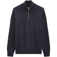 Marc O Polo Men's Knitted sweater Pack of 1 - Knit Pullover Longsleeve in Dark Blue | Size: Large