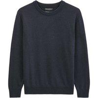 Marc O Polo Men's Knitted sweater Pack of 1 - Knit Pullover Longsleeve in Dark Blue | Size: Large