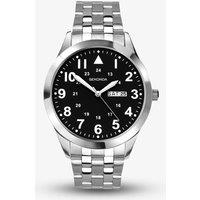 Sekonda Men's Pilot Black Dial Watch 1663