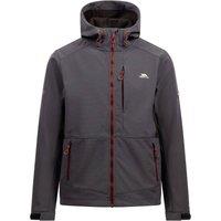 Trespass Men's Dante Soft Shell Jacket in Dark Grey | Size: Medium