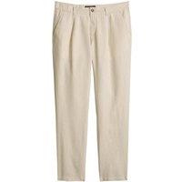 Marc O Polo Men's Cloth trousers - Osby Jogger Pleats in Medium Beige | Size: 31R