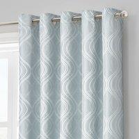 Intimates Clarissa Ring Top Curtain in Beige | Size: 116 cm width x 137 cm drop