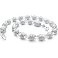 Intimates Krystal Beaded Tie Back Tiebacks in Silver | Size: 75 cm