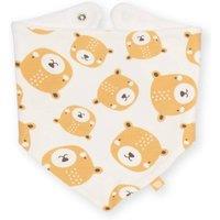 Kite Baby Teddy Bib in White