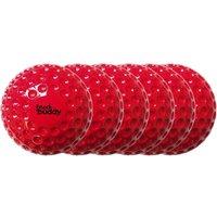 Feed Buddy Cricket Balls (6 in pack) in Red | Size: Ambidextrous