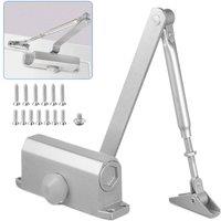EONLION Heavy Duty 25-45KG Fire Rated Overhead Door Closer Soft Close in Grey | Size: 1000mm 13000mm